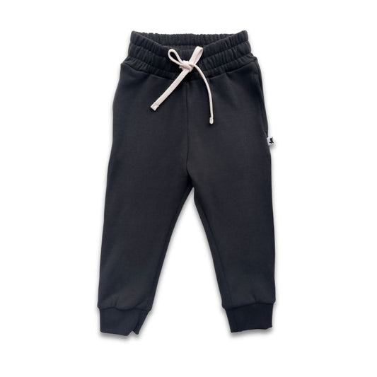 Baby/Kids' Bamboo Fleece Joggers | Black