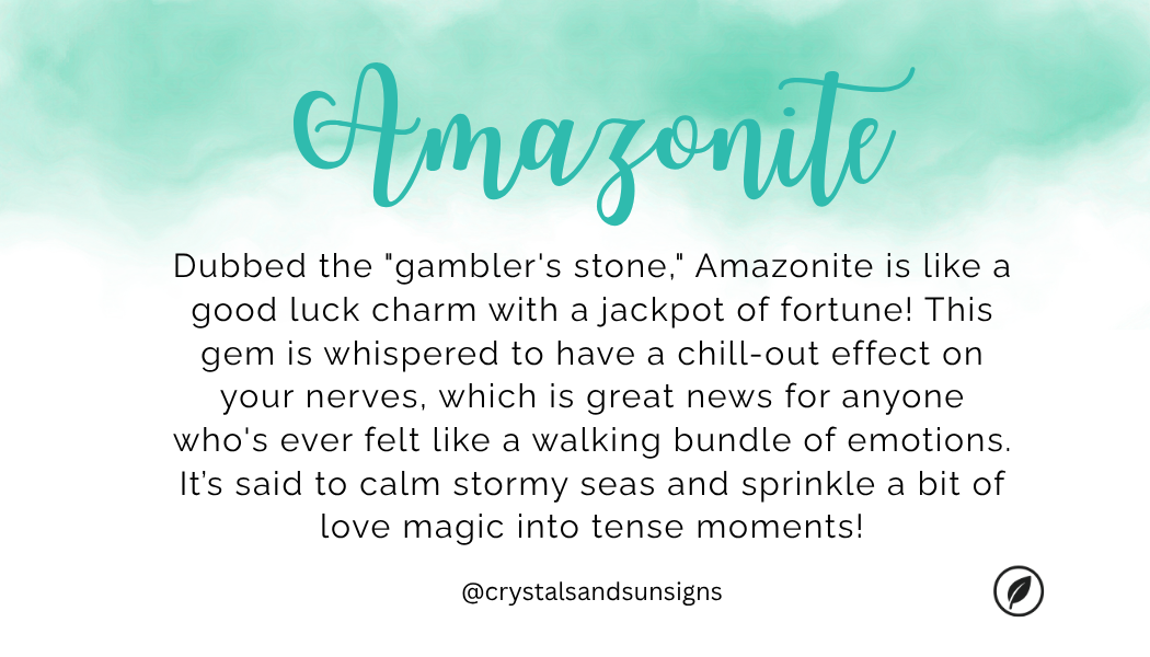 Amazonite Gemstone Bead Bracelet | The Stone of Truth
