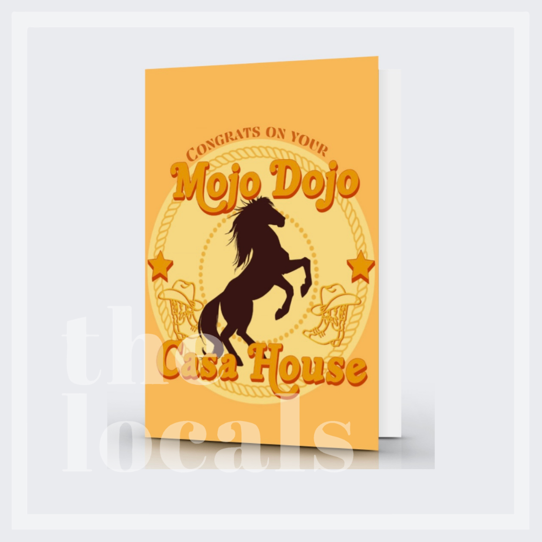 Félicitations pour votre carte de vœux Mojo Dojo