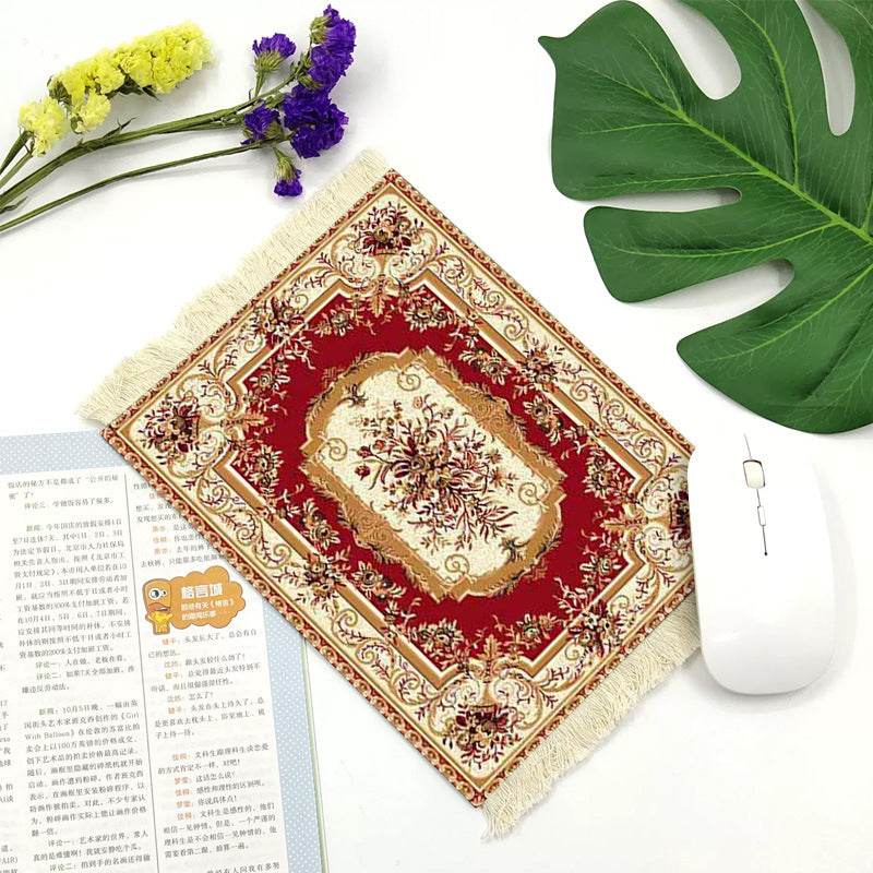 Office mouse pad, Suede fringe mouse pad Hot rubber  Bohemian style
