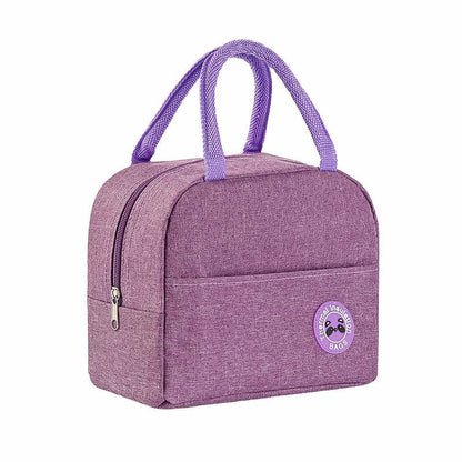 Portable Fashion Insulated Work Lunch Bag for Women