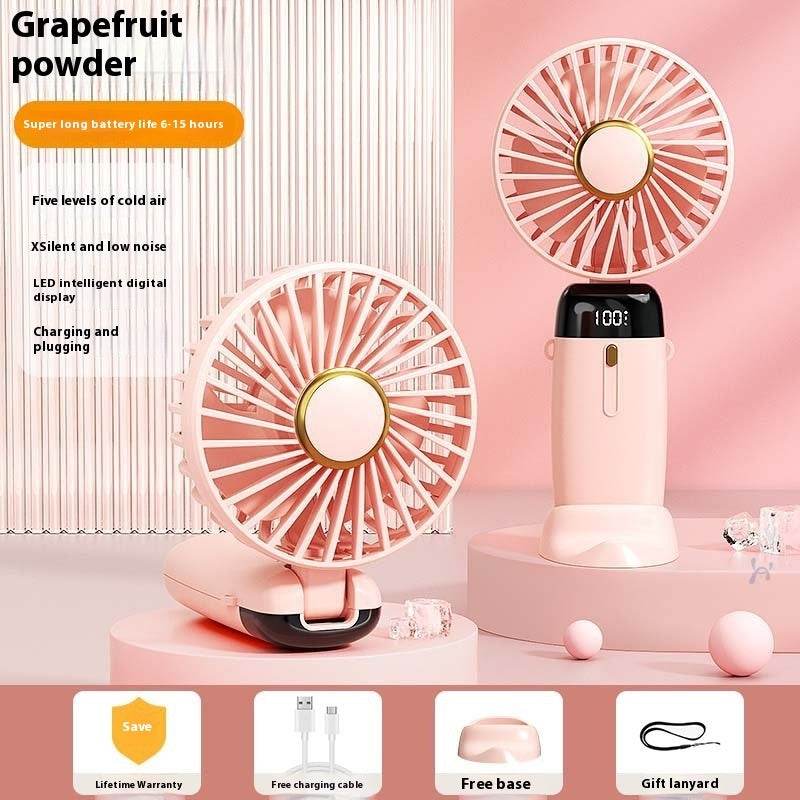 Handheld Usb Mini Portable Folding Aromatherapy Fan