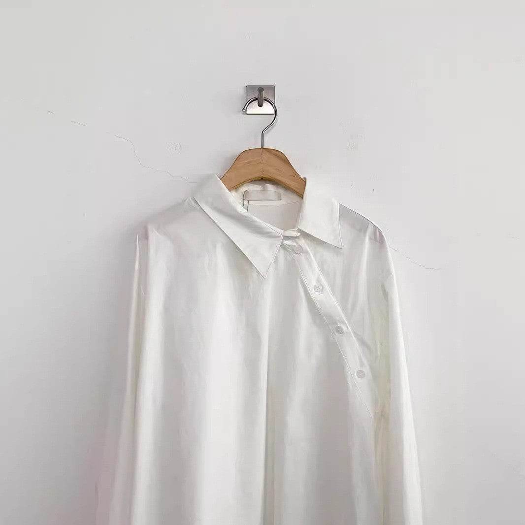 Professional Office Business Long sleeve cotton work shirt for women