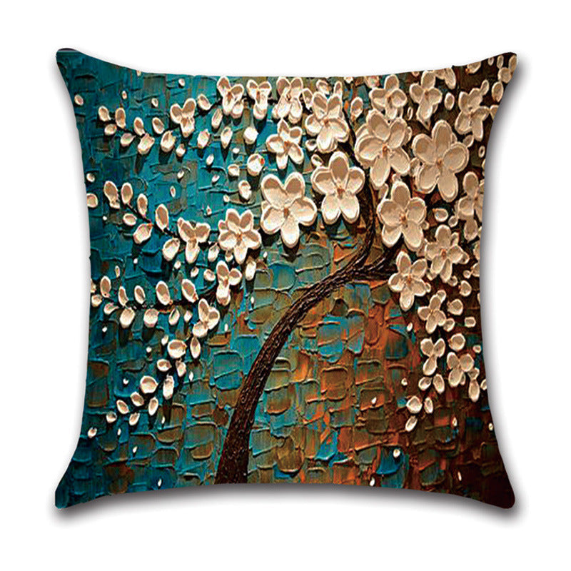 Nature Landscape Throw Pillow Cover – American Country Style Home Décor