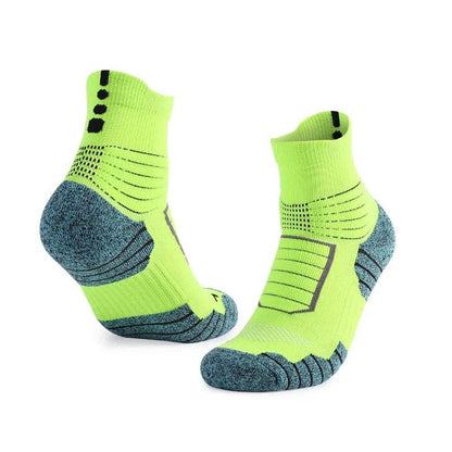 Unisex Thickened absorbing Breathable Knee-high Sports Socks