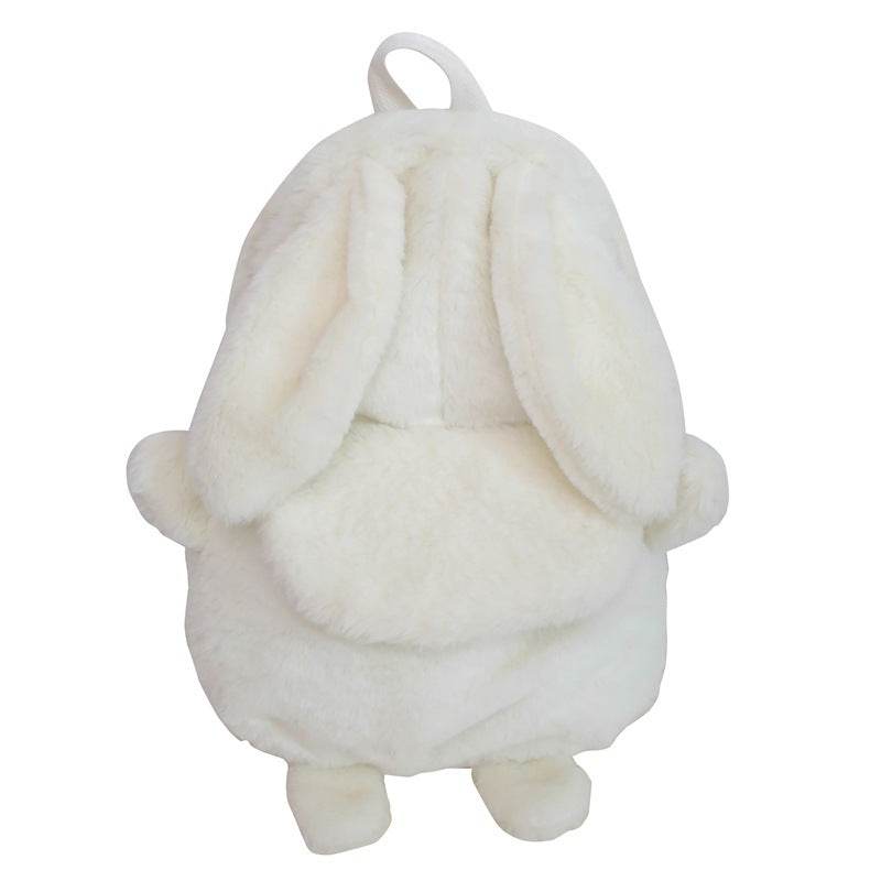 Mini sac à dos lapin en peluche tendance et mignon pour filles