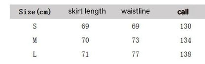 American Retro Low Waist Navel Plaid Pleated Long Skirt Women