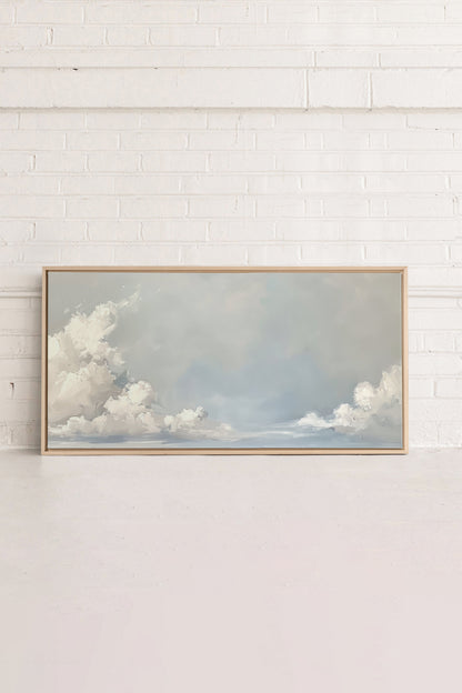 CLOUDSCAPE, Œuvre sur toile étirée