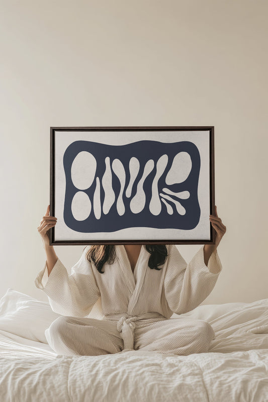 ONDE CRÉATIVE, Œuvre sur toile tendue