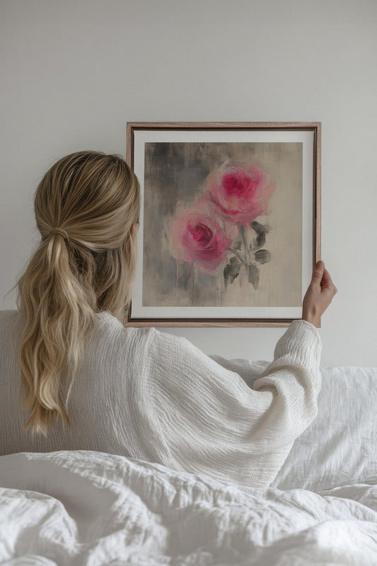 MIDNIGHT VELVET, Stretched Canvas Artwork