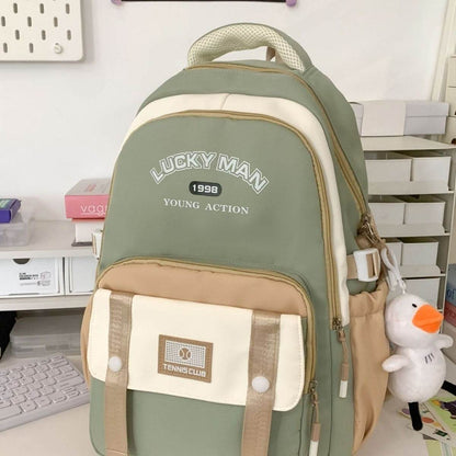 Unisex College Large Capacity Backpack for School