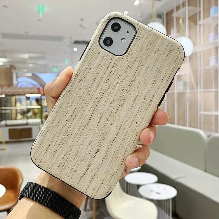 Simple Bamboo Wooden iphone  Protective case Unisex