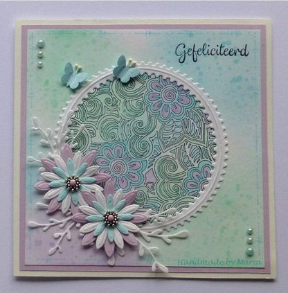 Texture Clear Stamps Flower Power