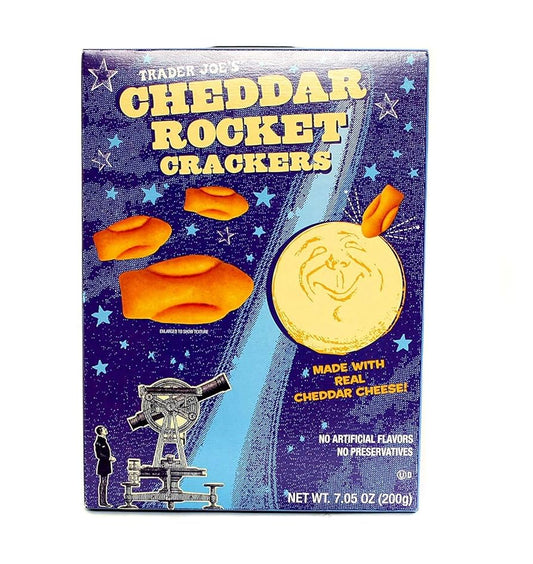 Crackers au cheddar Rocket de Trader Joe's, 200g