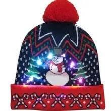 Bonnet de Noël lumineux à LED