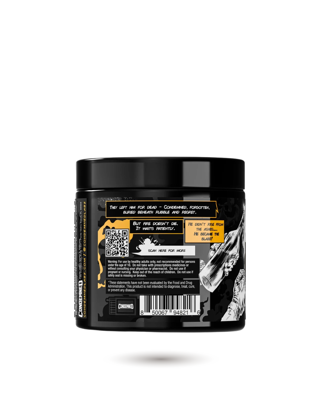 Arsynist Burn Powder - Orange Blaze