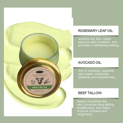 Tallow Cow Fat Natural Organic Skincare Cream