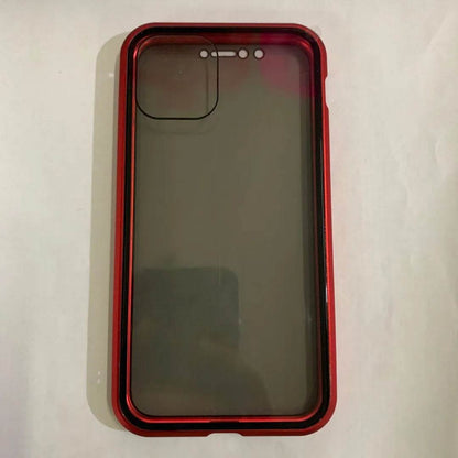 iPhone Case Anti-peep Magnetic  Privacy Glass Protective Shell Magnetic