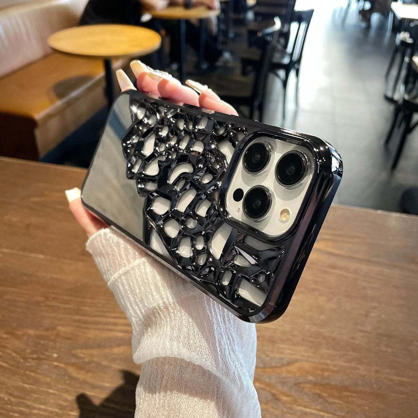 Electroplating Hollow Cooling Mirror iphone Case