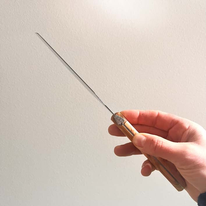Laguiole Cake Server – Olive Wood Handle
