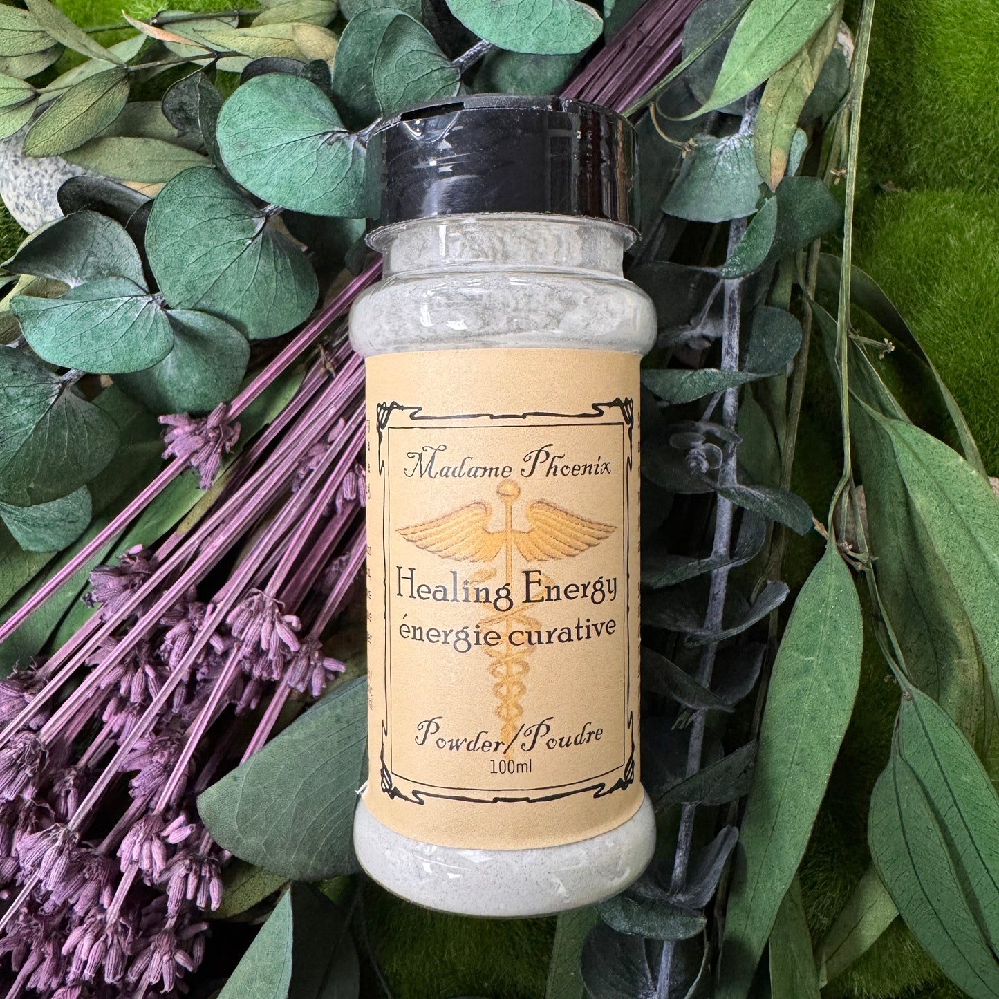 Healing energy spell powder