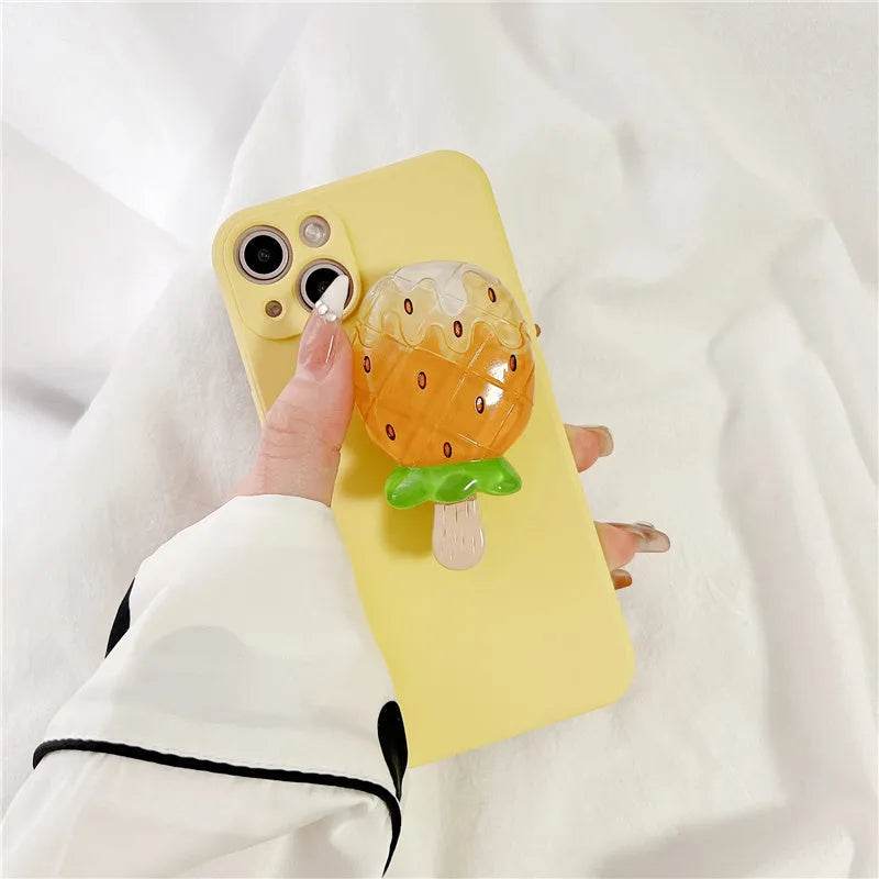 iPhone Summer Pineapple Popsicle Phone Case