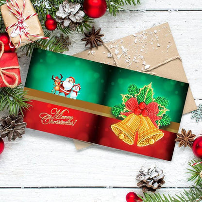 Handmade DIY Christmas Card Piece Diamond Painting
