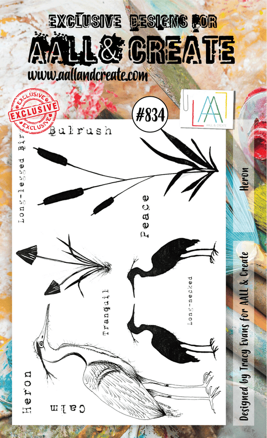 AALL and Create Stamp Set - 834 - Heron