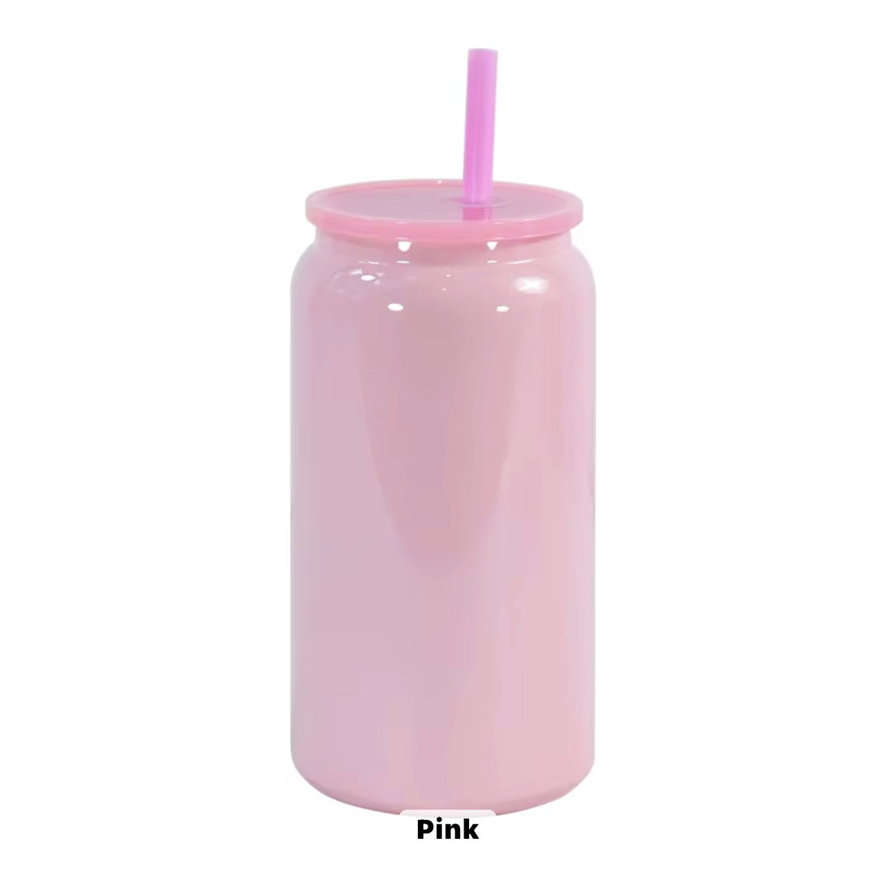 16oz Sublimation Stainless Steel Can - Double Wall Vacuum Insulated