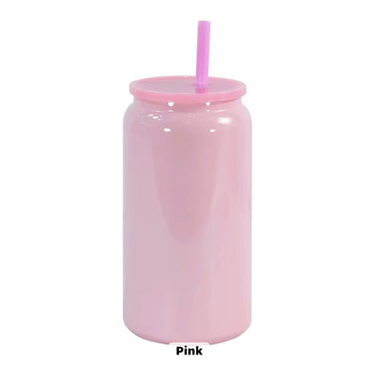 16oz Sublimation Stainless Steel Can - Double Wall Vacuum Insulated