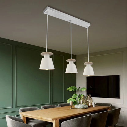 Modern LED Chandelier Ceiling Light – European Retro Iron Pendant Lamp for Dining Room, Bedroom & Living Room