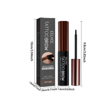 EELHOE peel off eyebrow tattoo gel