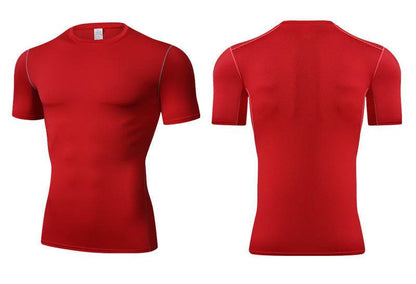 Short sleeve Muscle Fit Workout shirt for men