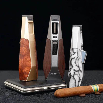 Luxury High-end Safety Lock Fire Integrated Cigar Lighter