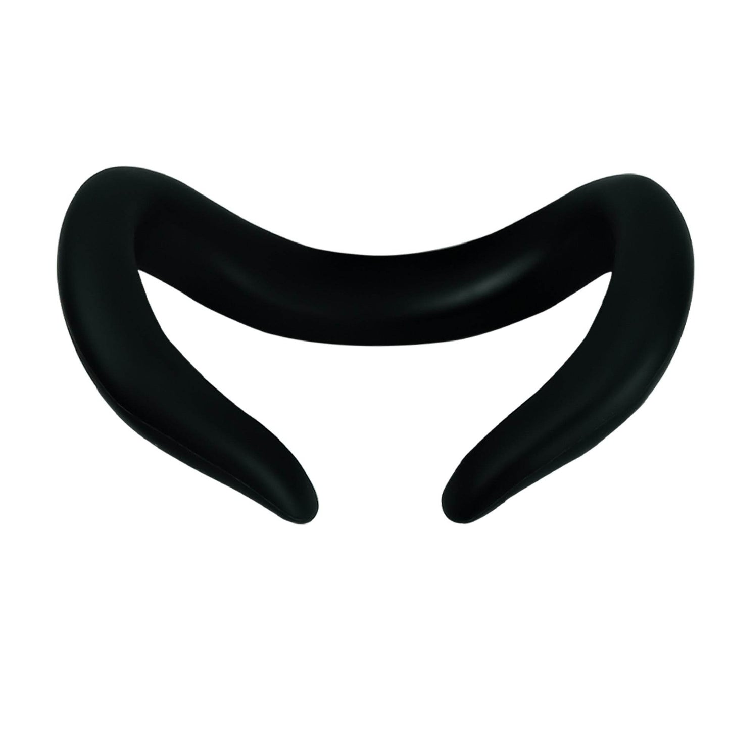 Silicone VR Face Mask For Meta Quest 3 VR Headset Lightproof VR Facial Interface Sweatproof Cushion Replacement Cover Pad