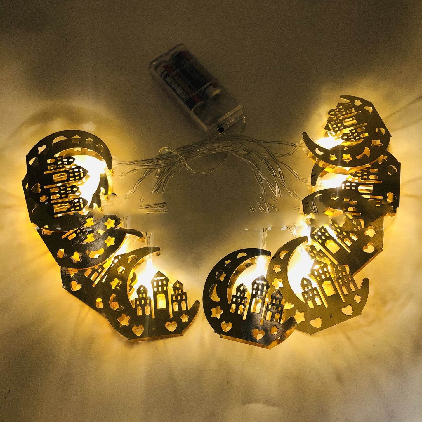 Ramadan Decoration For Diwali Festival Of Eurban Eid Mubarak String Light