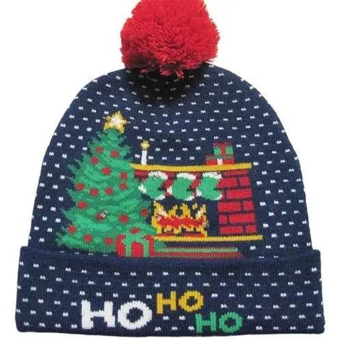 Bonnet de Noël lumineux à LED