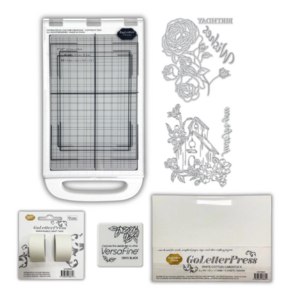 Lot Couture Creations GoLetterPress et tampons