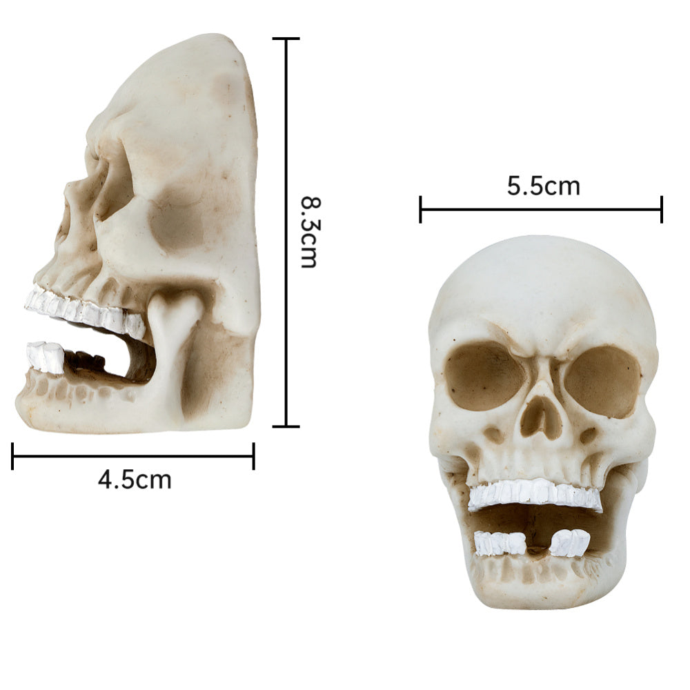 Creepy Hanging Skull Décor – Halloween Ghost Skeleton Decoration for Indoor & Outdoor Use