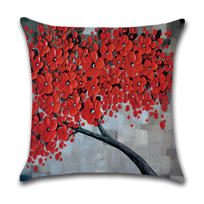 Nature Landscape Throw Pillow Cover – American Country Style Home Décor