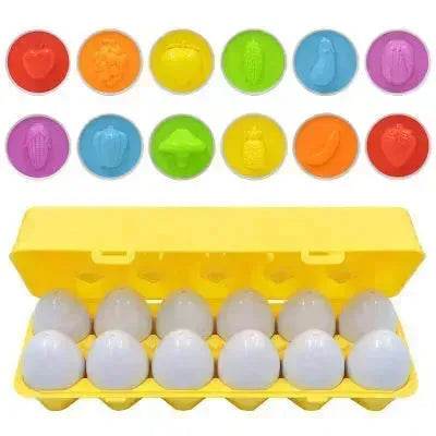 Jouet Éducatif Bébé Apprentissage Smart Egg Jeux Formes Tri Jouets Montessori pour Enfants