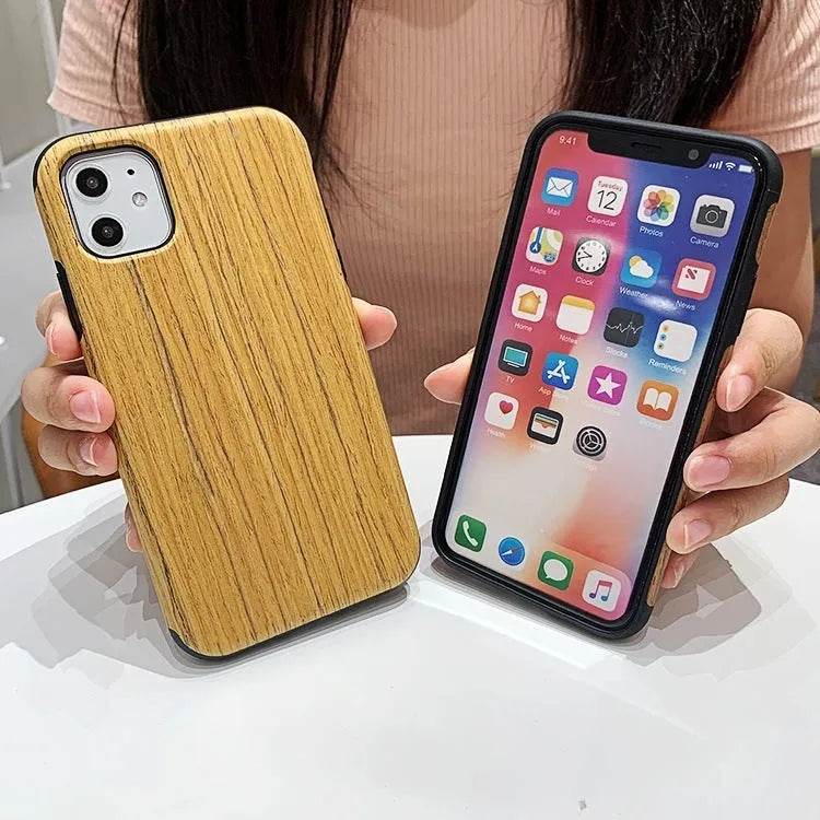Simple Bamboo Wooden iphone  Protective case Unisex