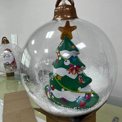 Inflatable Snowman Santa Claus Hanging Christmas Ball decoration