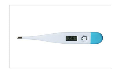 Medical electronic temperature counting display soft head thermometer