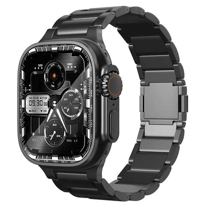 Women's Electronic Magnetic Snap Titanium Alloy Watch Strap