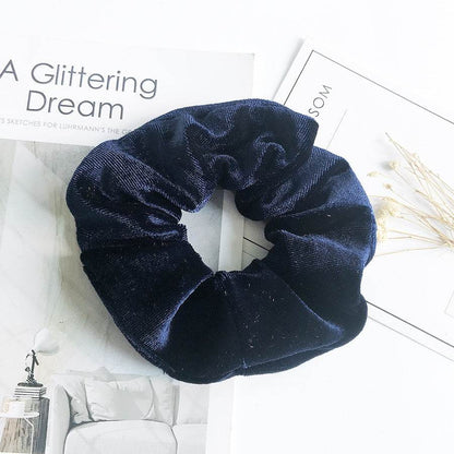 Fashion Velvet Scrunchies for Hair Ponytail Holder