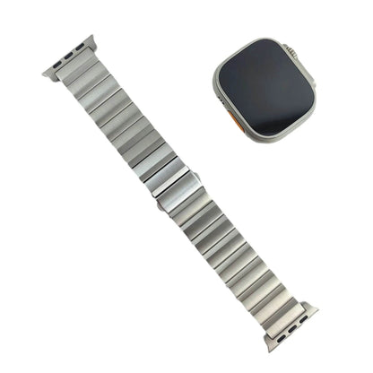 Large Particle Titanium Alloy Watch Strap