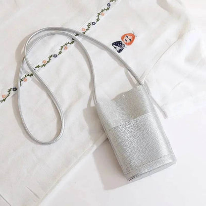 High-grade Soft Leather Mobile Phone Bag Female Mini Crossbody bag
