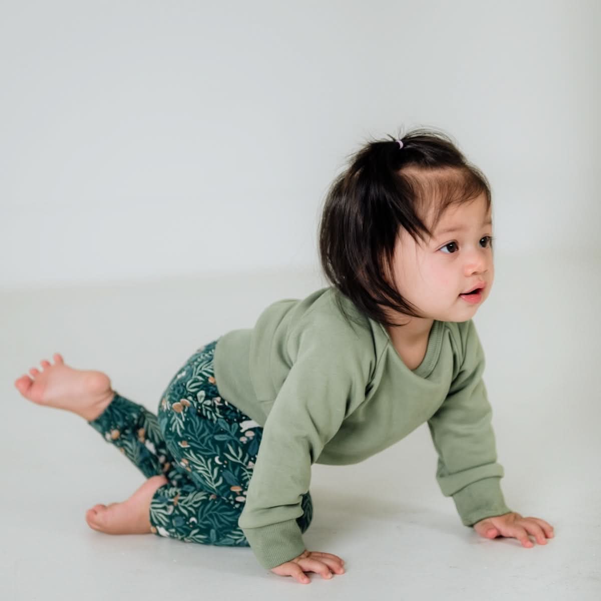 Baby/Kids' Bamboo Fleece Raglan Pullover | Cranberry