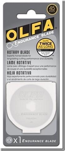 Olfa Endurance 45mm Rotary Blade 1blade